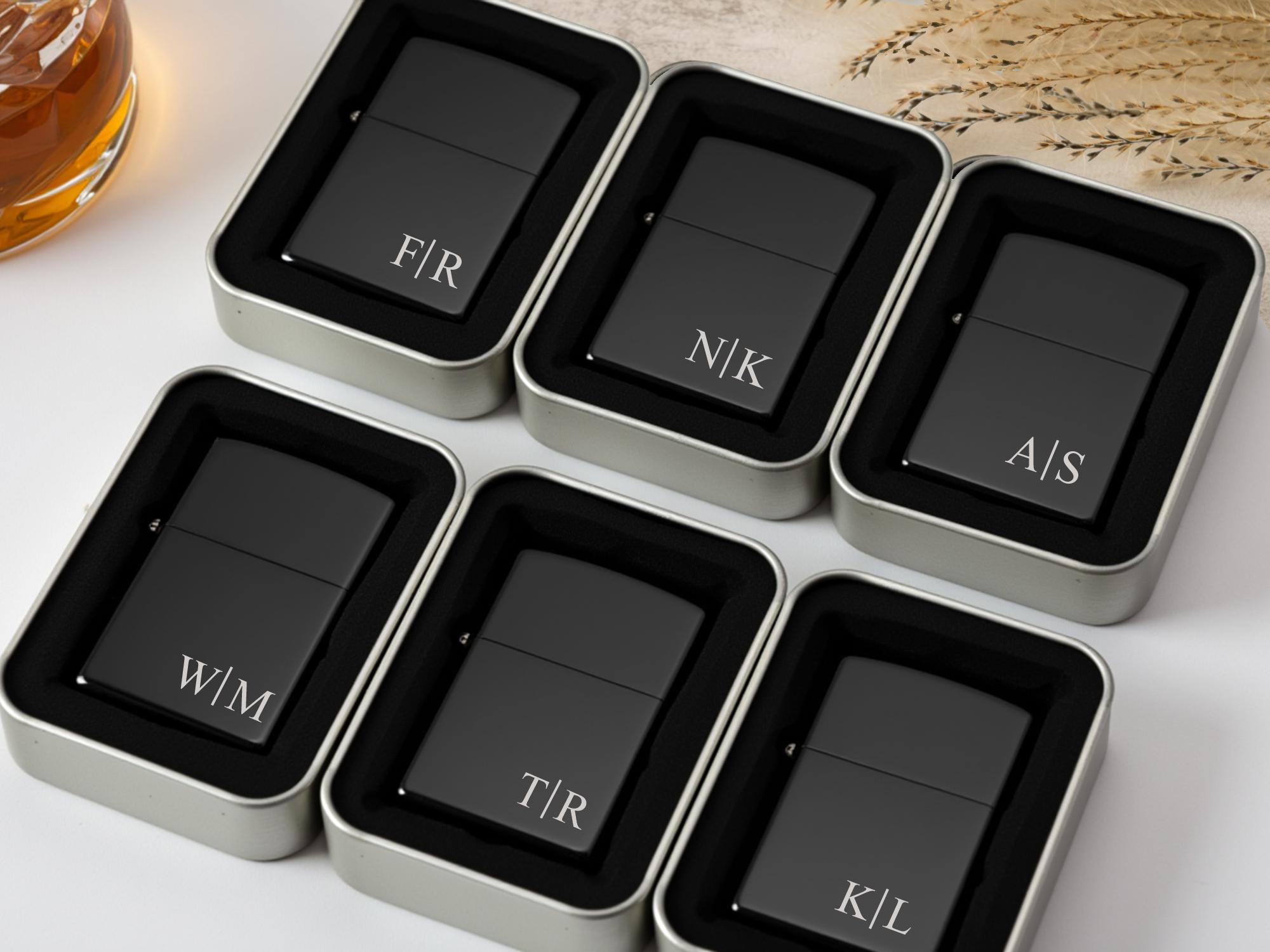 Custom Personalized Engraved Lighter In Black - Foto 5