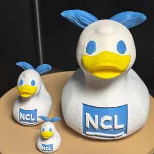 3D Printed Cruise Ducks: NCL Norwegian Line Collectible