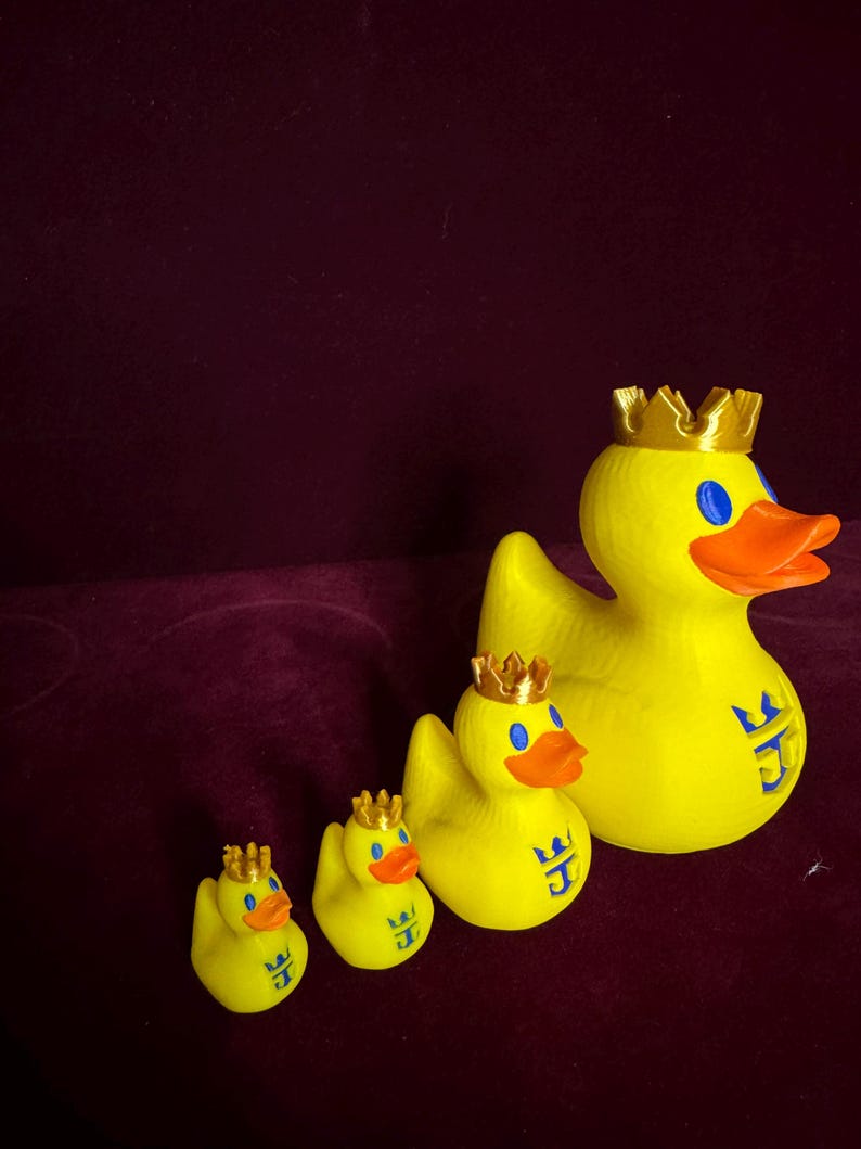 3D Printed Yellow Royal Caribbean Cruise Duck: Collectible Cruising Gift image 17