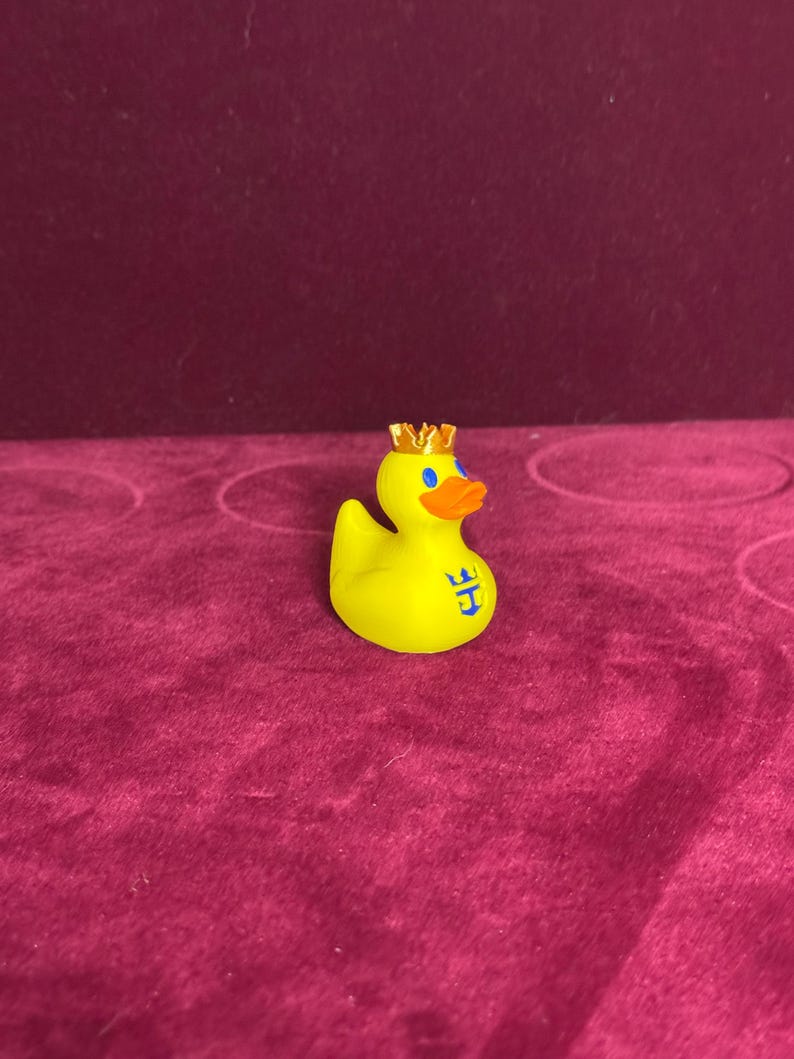 3D Printed Yellow Royal Caribbean Cruise Duck: Collectible Cruising Gift image 18