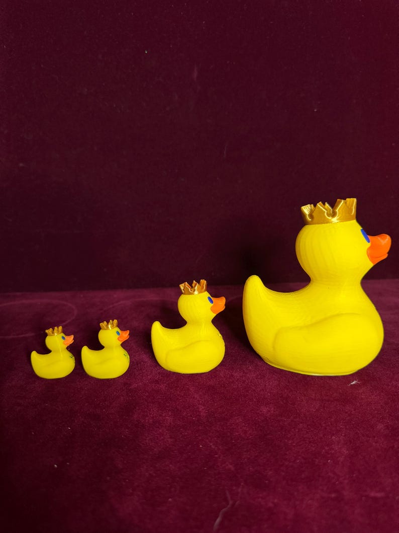 3D Printed Yellow Royal Caribbean Cruise Duck: Collectible Cruising Gift image 16
