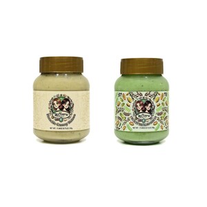 2 Pack Spread Combo - 1 Crunchy Pistachio & 1 Halawa - 330G/11.64oz Each