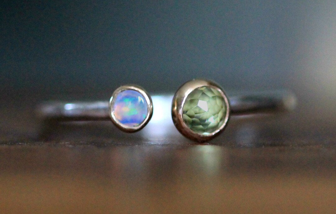 Double Gemstone Ring main image 0