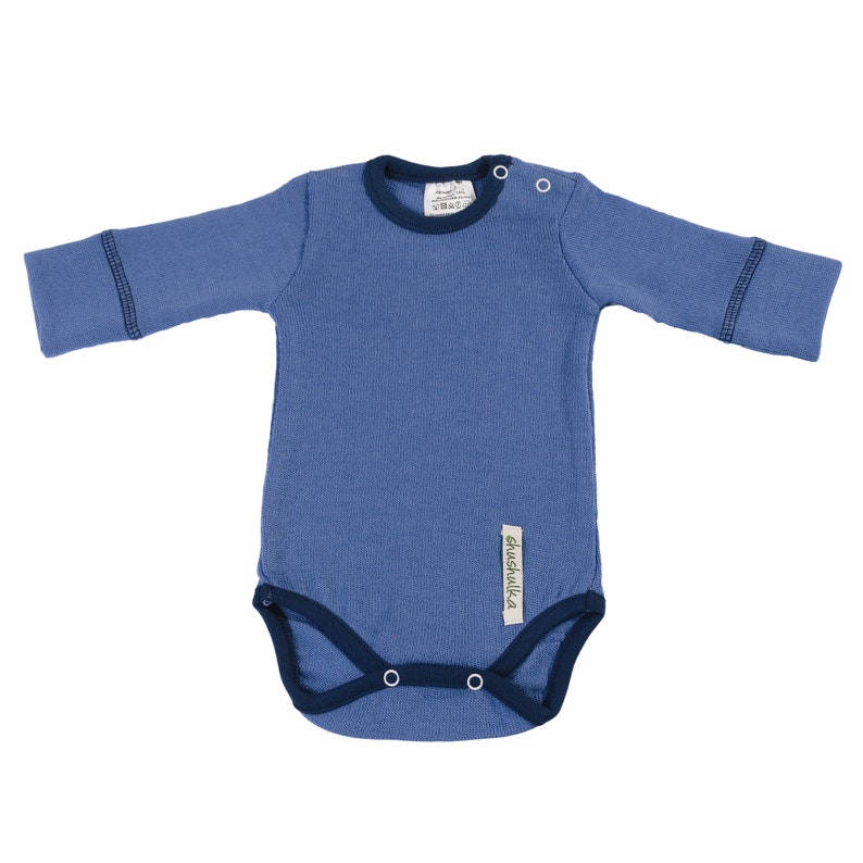 Baby boy merino wool bodysuit Soft wool winter clothes from Etsy