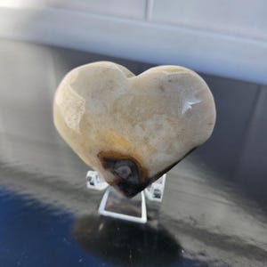 The 4 ounce Mookaite heart