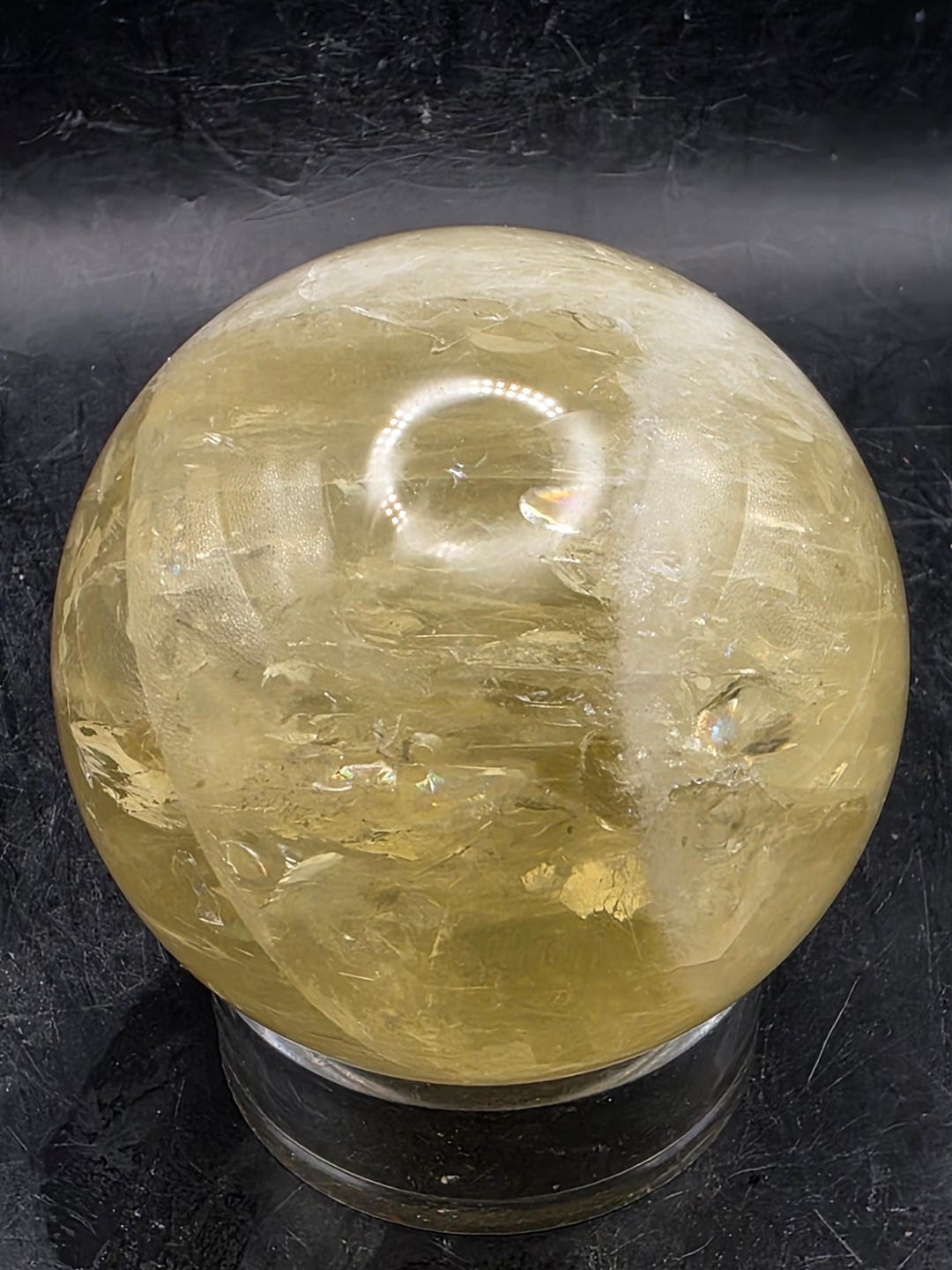 Lemon Quartz Sphere! 61mm, 2.4 Inches, 11.2 Ounces + - Etsy