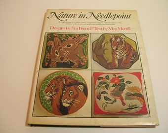 Nature In Needlepoint Vintage Book