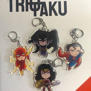 Super Hero Keychains