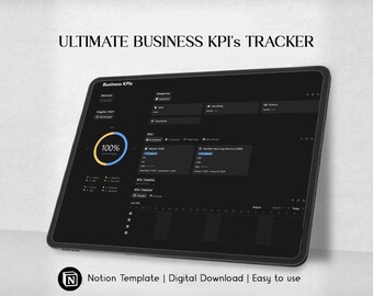 Plantilla definitiva para planificar los KPI empresariales (Notion)