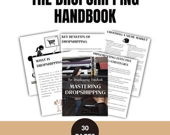 Dropshipping Handbook: Beginner's Guide to E-commerce (PDF)