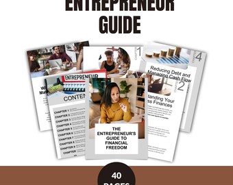 Entrepreneur Guide eBook: Financial Freedom Workbook (PDF)