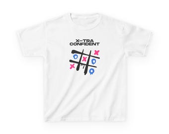 Tic Tac Toe X-Tra Confident Kids Unisex Tee