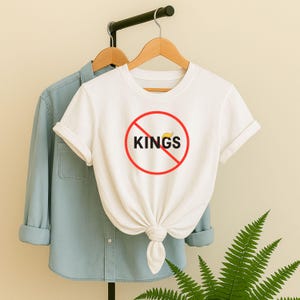 No Kings in America Shirt, Anti-Trump, Protest Shirt, Democracy Tee, Protest Gift, Patriotic Tee, Liberal Shirt, No Kings In America