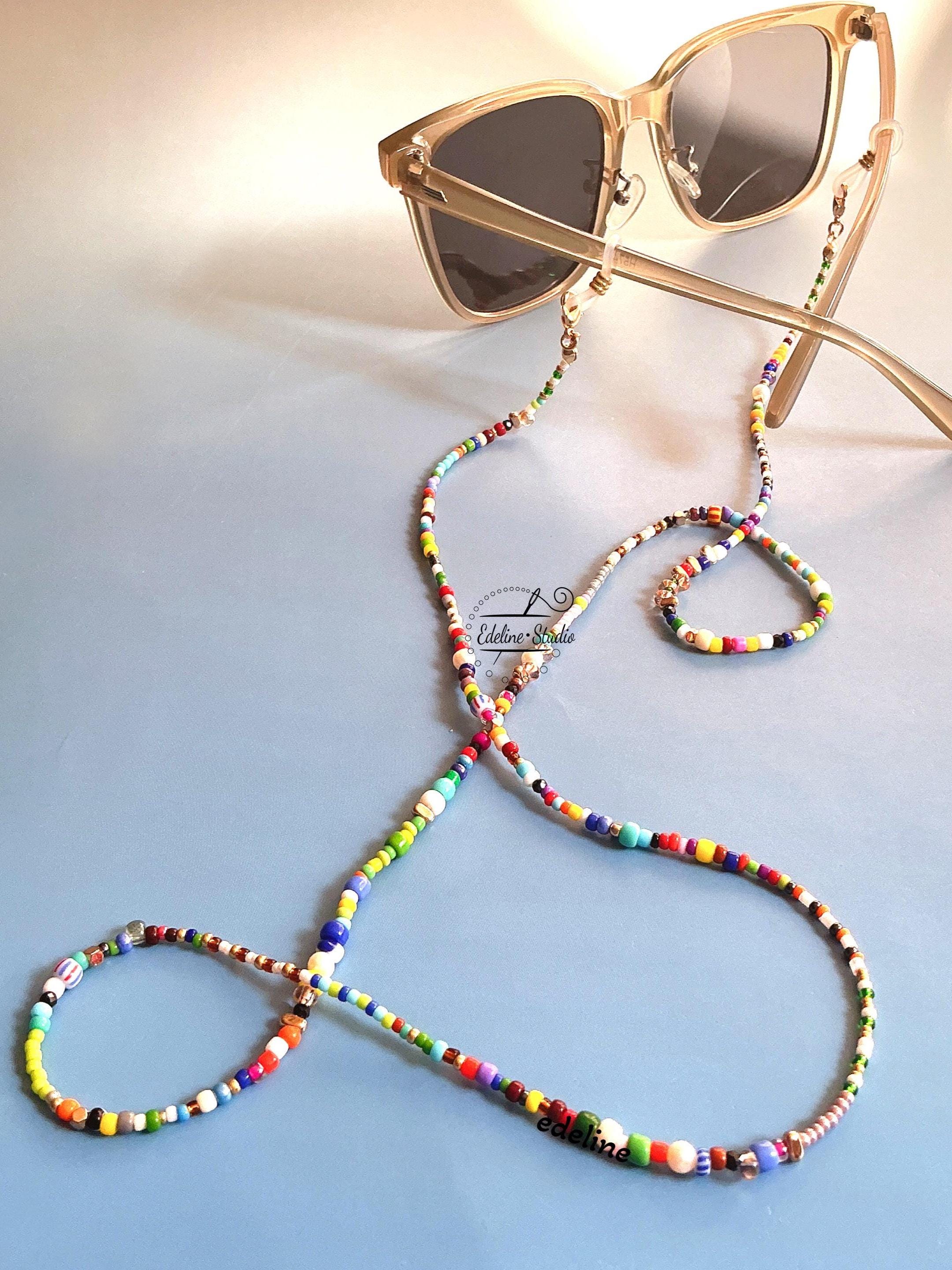 Seed Pearl Glasses Chain - Etsy display picture 3