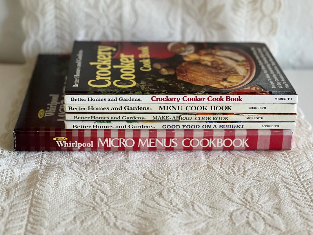Vintage Cookbook Collection | Better Homes and Gardens & Whirlpool 1971 ...