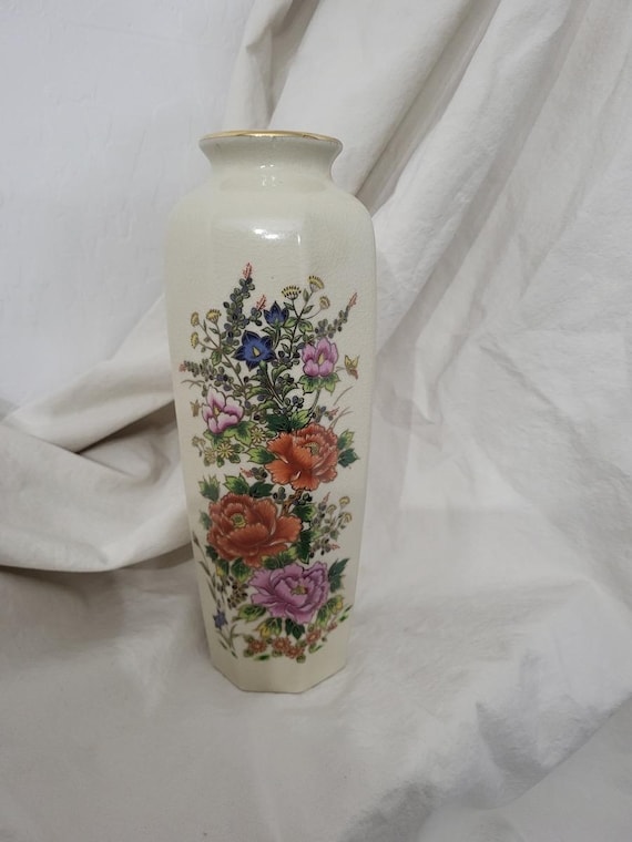 ●JAPANESE MODERN VINTAGE FLOWER VASE ● Vintage Japanese Floral Vase - Etsy