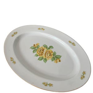 Vintage Vernon Kilns Houston Landmark Tallrik – Texas Souvenir Brun Transferware