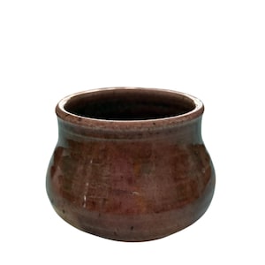 1970s Ceramic Planter Pot – Vintage Decorative Pottery – Retro Home Decor – Mother’s Day Gift