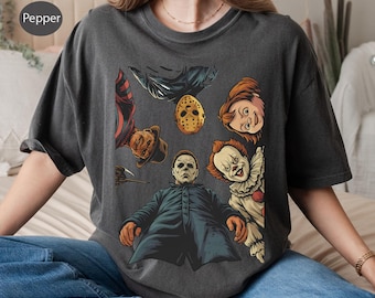 Retro Halloween Png, Halloween Characters Png, Halloween 2025 Png,Halloween Png, Horror Movie Png, Scary Movie Png, Digital File Sublimation