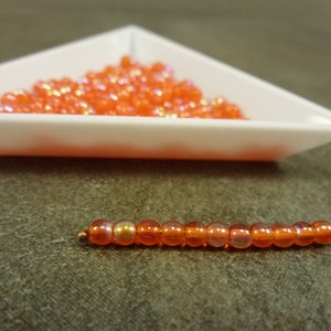 200pc Hyacinth AB 3mm Czech Glass Druk Smooth Round Beads
