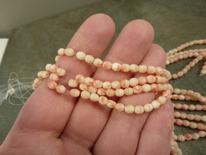 Matte Rubidoux Czech Glass Firepolish Beads 4mm Faceted Glass 50pc