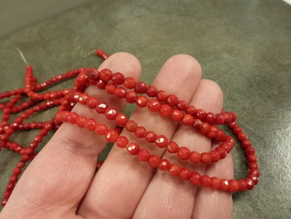 4mm 2024 coral beads