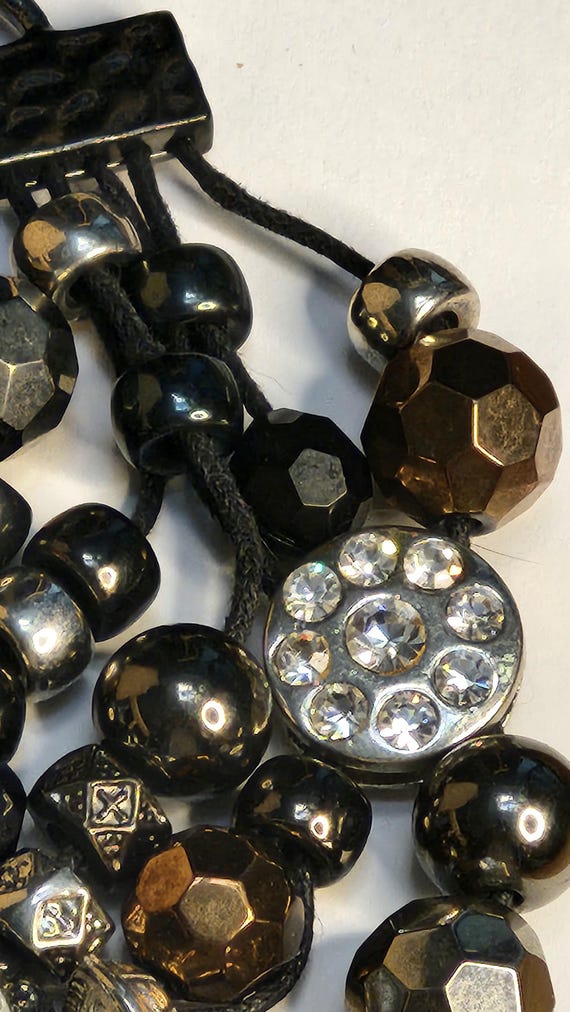 Vintage, Statement, Bib, Necklace, Unsigned, Huge… - image 5