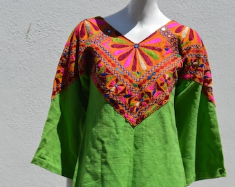 Vintage 70's hippie indian dress RAJ OF INDIA mini dress indian festival cotton handwoven antique textile boho mod dress small