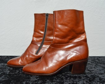 ankle boots cuban heel