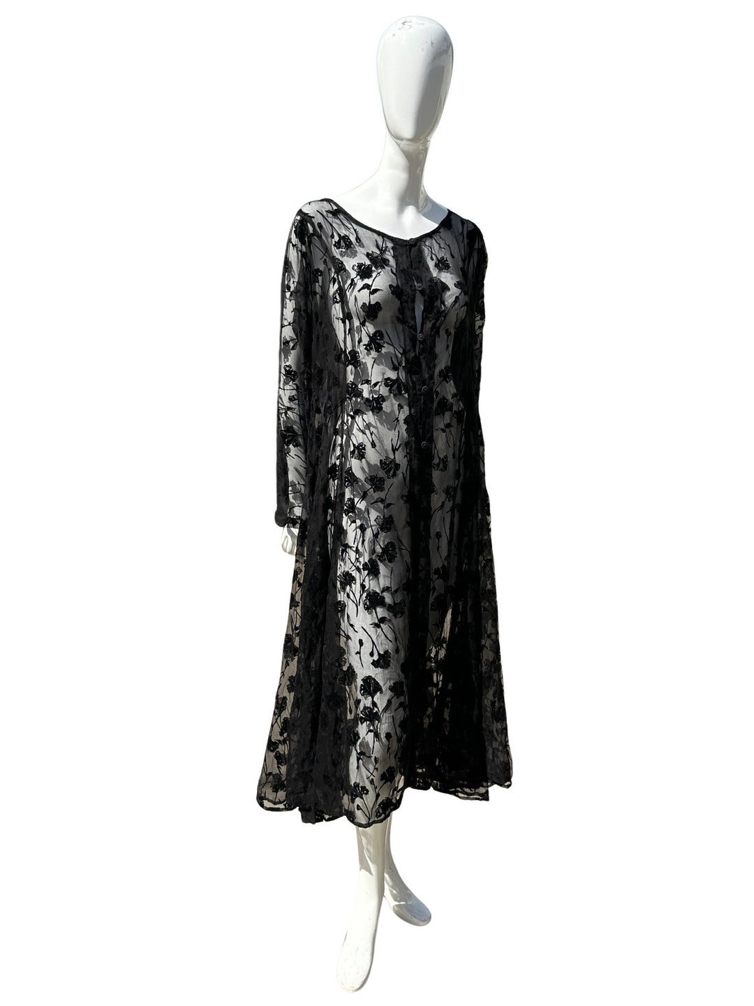 Amrei VINTAGE LIKE LACE DRESS ブラック Ameri（アメリ）の「VINTAGE LIKE LACE DRESS（ワンピース