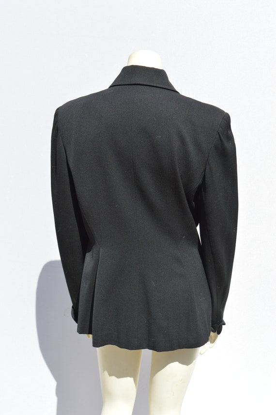 Vintage 40's WASSER'S FURS gabardine jacket tailo… - image 4
