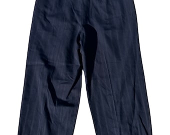Vintage women’s 30-40s pinstripes pants gangster pants movie wardrobe prop from AMERICAN COSTUME Hollywood 31 X 27"