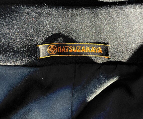 Vintage 40-60's MATSUZAKAYA Tonbi Coat Inverness Cape