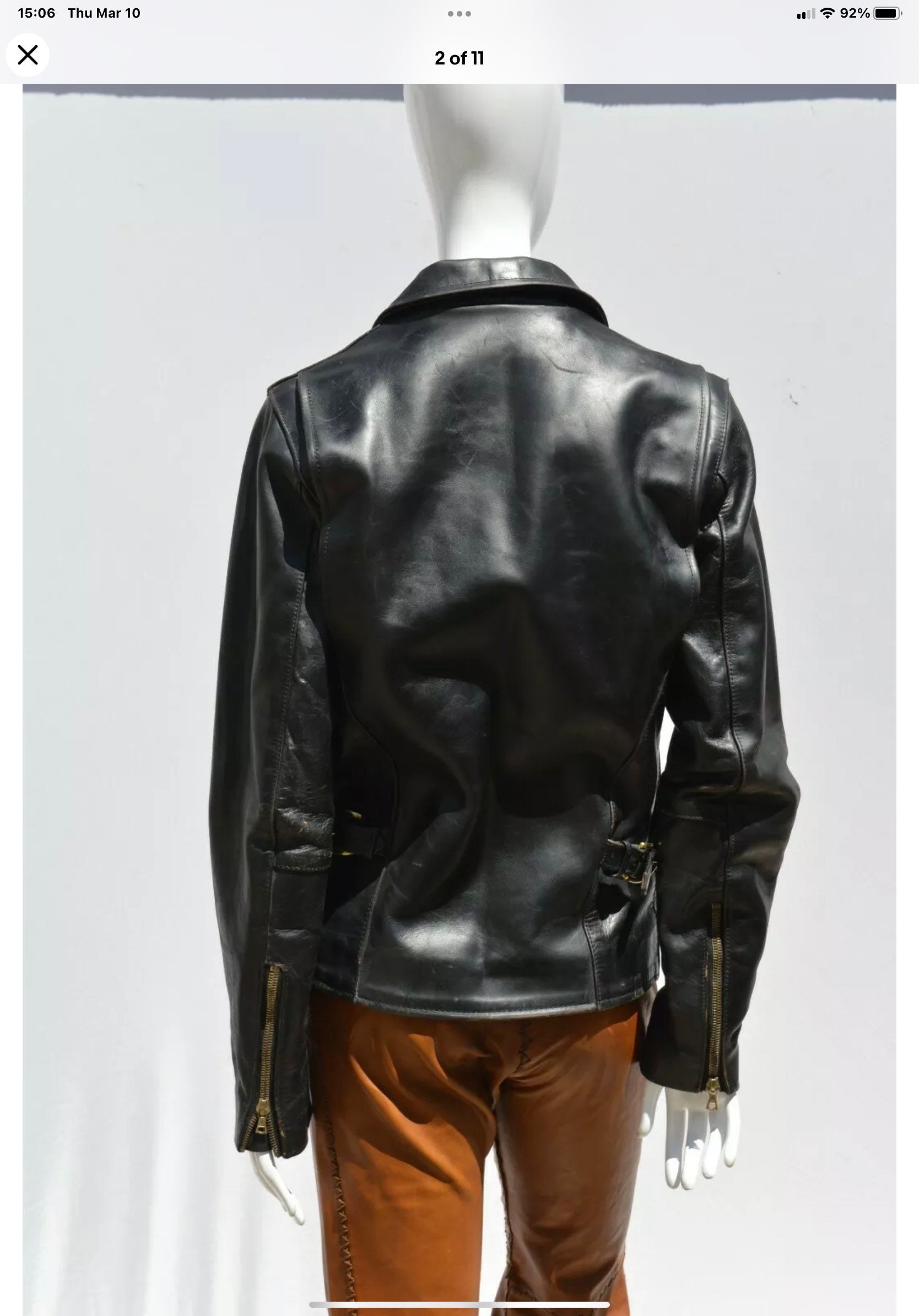 ジャケット・アウター 90s- horse hide leather jacket Old Joe Patina Horse-hide Perfecto Jacket – BROGUE
