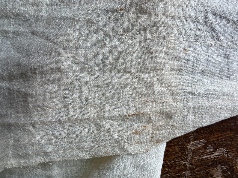 Vintage Art Deco embroidered scarf gold thread beach landscape 20s lien summer image 8