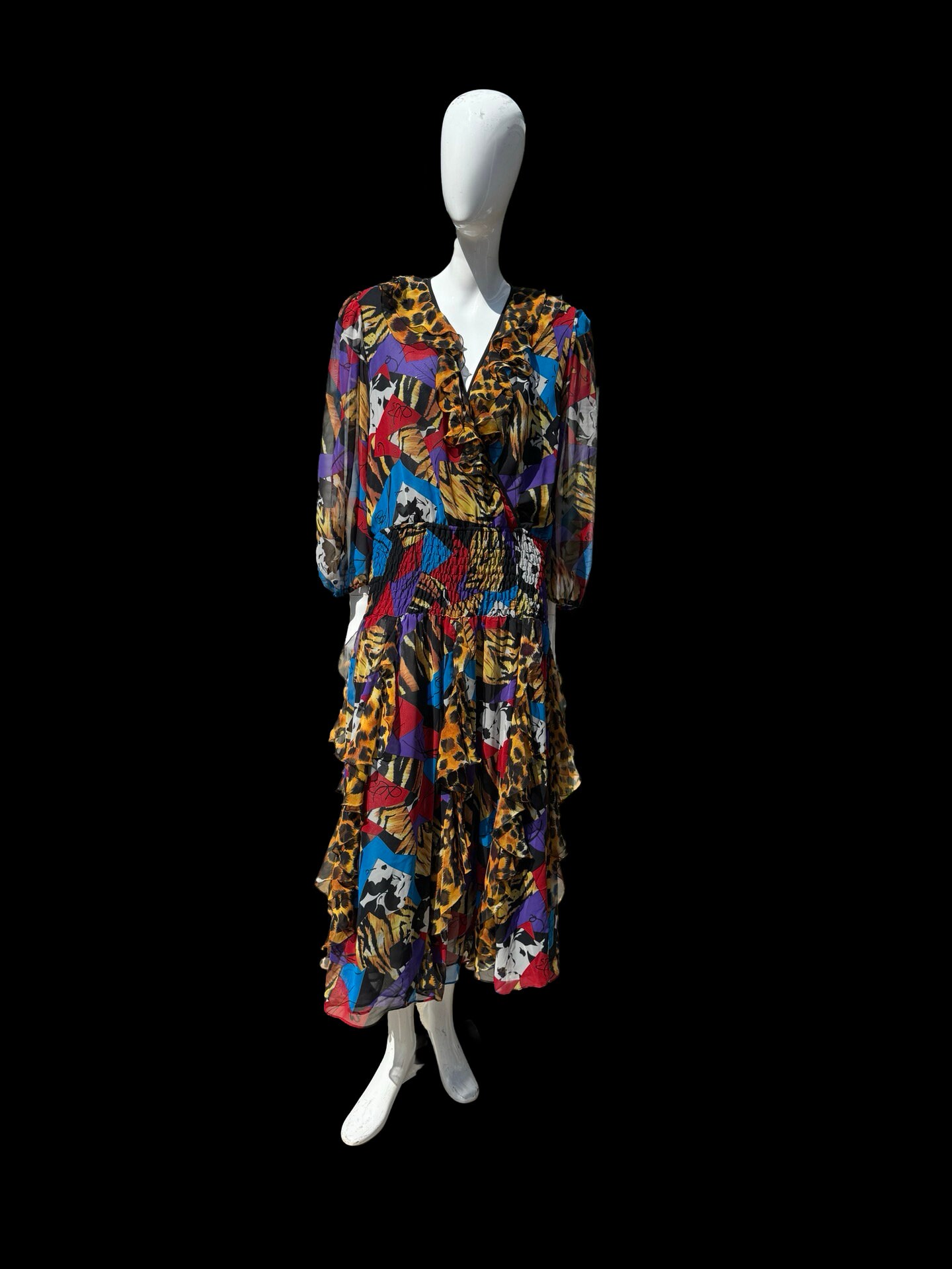 Diane Freis Drop Waist Dress - Etsy