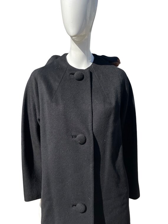 Vintage 1960s Taupe Wool Coat by Lilli Ann | XS/S main image 1