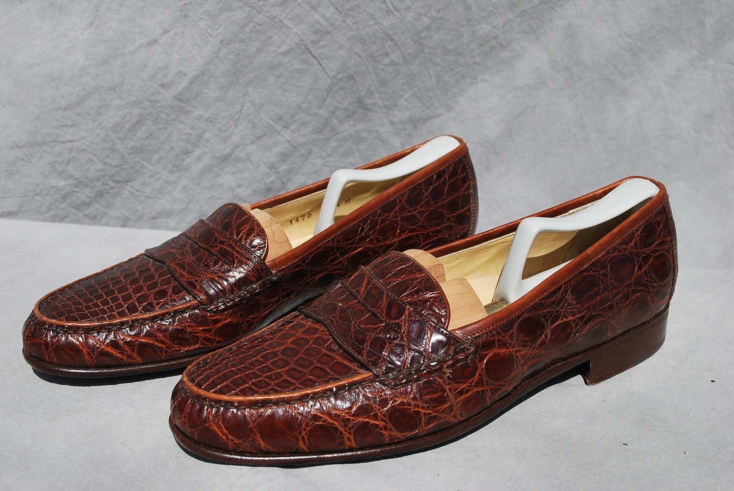 mens crocodile dress shoes