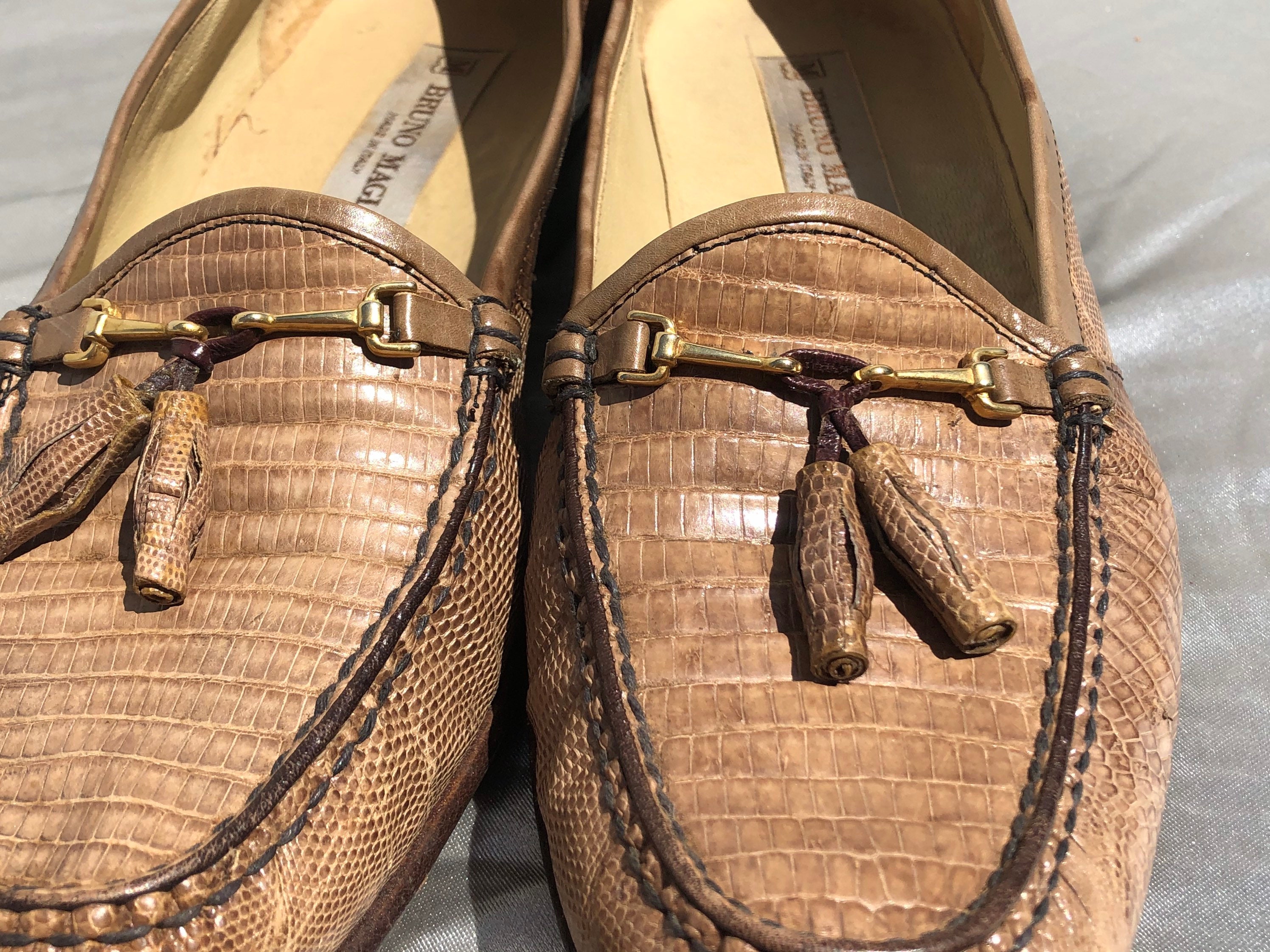 Magli Sport loafers. Vintage Bruno Magli Leather Loafers - Brown Loafers, Shoes  main image 3