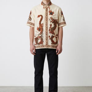 camisa de cowboy americano de los 70's vintage nunca se ha usado talla chica blusa vaquera talla mediana o de adolescente