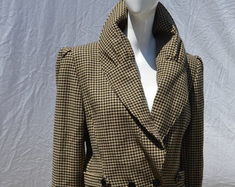 Vintage VALENTINO Miss V WOOL Women's Elegant Jacket Blazer