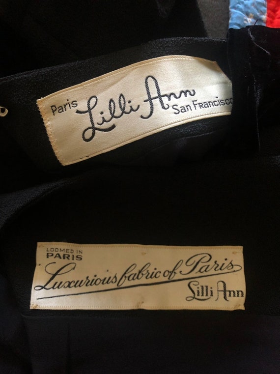 Vintage 50 LILLI ANN San Francisco jacket suit ja… - image 8
