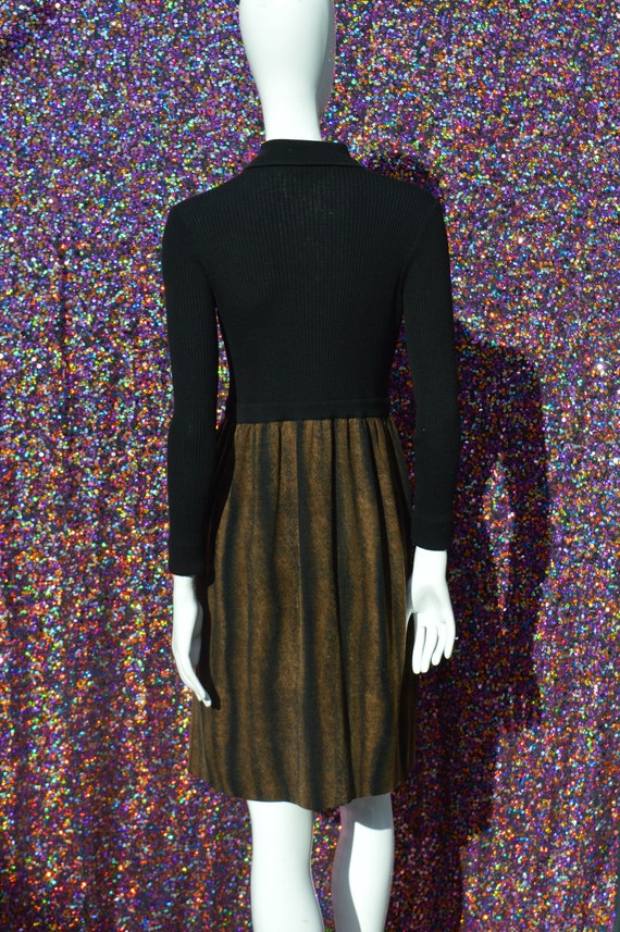 Vintage 70's GOLDWORM made in Italy dress for I. … - image 5