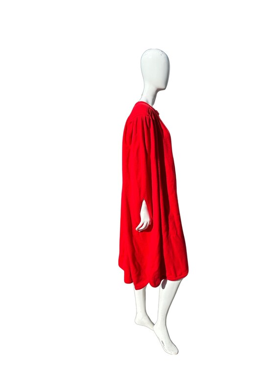 Guy Laroche Red Patterned Foulard