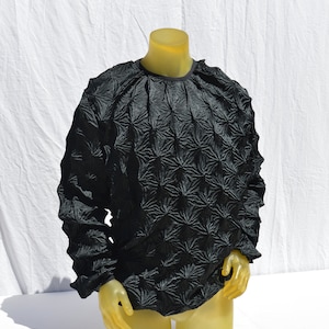 Vintage DEXTER WONG Torso Black Spiky Shirt 1995 Michael Jackson