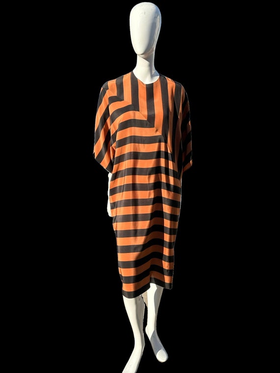 Vintage 80s BILL BLASS Collection III silk graphic