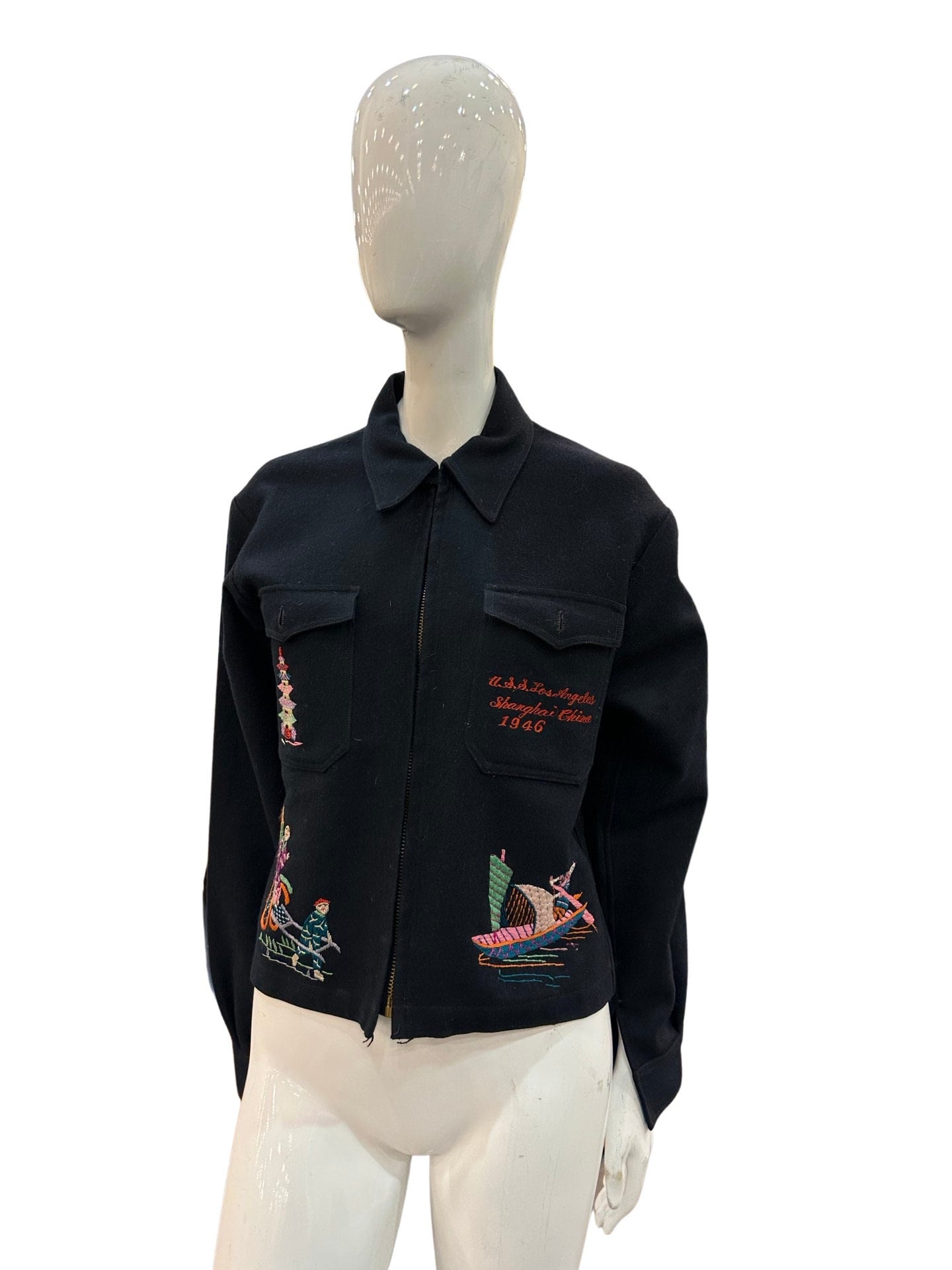 k*6様 vintage short souvenir jacket k*6様 vintage short souvenir jacket vintage Japanese