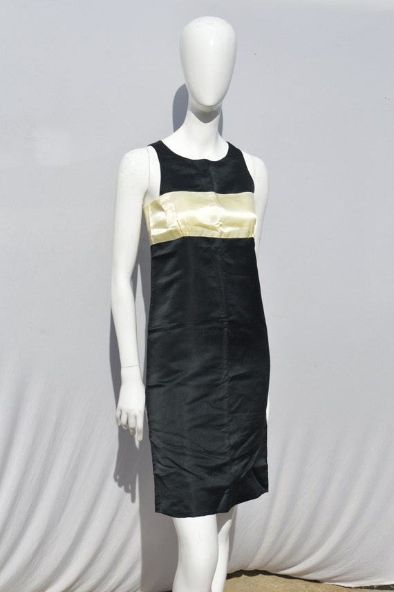 Vintage 60's TIGER MORSE dress Iconic RARE silk d… - image 1