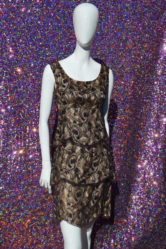 party dress st louis Dress Party Long By Show Me Your Mumu In Gold, Size: Xxl Clothes Mentor St Louis SoCo MO #204