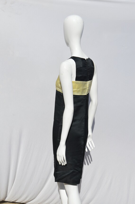 Vintage 60's TIGER MORSE dress Iconic RARE silk d… - image 4